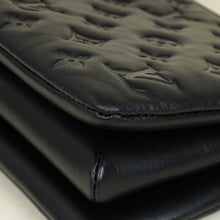 Louis Vuitton Black Monogram Embossed Coussin BB Bag