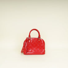 Louis Vuitton Red Monogram Vernis Alma BB Bag