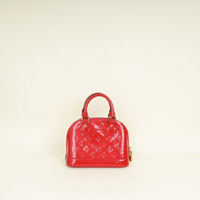 Louis Vuitton Red Monogram Vernis Alma BB Bag