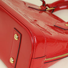Louis Vuitton Red Monogram Vernis Alma BB Bag