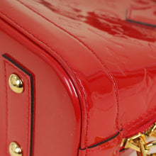 Louis Vuitton Red Monogram Vernis Alma BB Bag