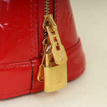 Louis Vuitton Red Monogram Vernis Alma BB Bag