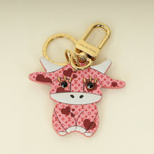 Louis Vuitton Rose Multicolor Monogram Leather Rodeo Bag Charm and Key Holder