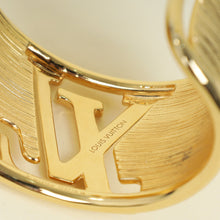 Louis Vuitton Gold Tone Initiales Bracelet