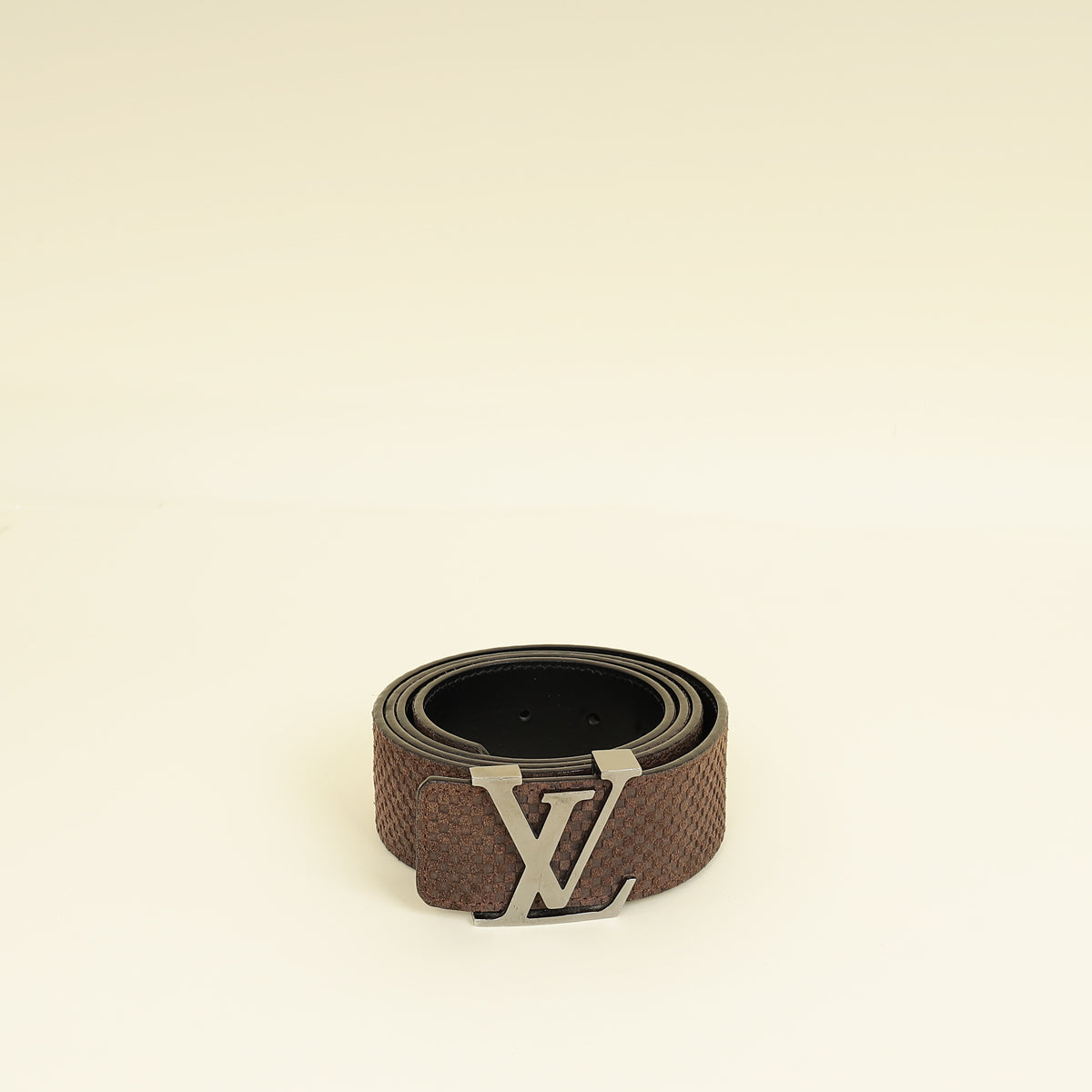 Louis Vuitton Bicolor Mini Damier 40mm LV Initiales Reversible Belt 40