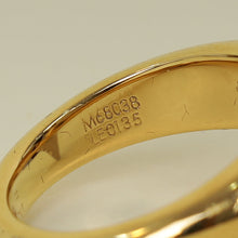 Louis Vuitton Gold/Silver Essential V Ring 56