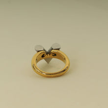 Louis Vuitton Gold/Silver Essential V Ring 56