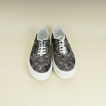 Louis Vuitton Bicolor Monogram Denim Trocadero Men's Sneaker 7.5