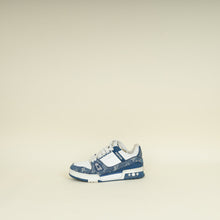 Louis Vuitton Bicolor Monogram Denim Run Away Sneaker 36.5