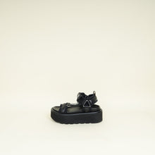 Louis Vuitton Black Pool Pillow Flat Comfort Sandal 36
