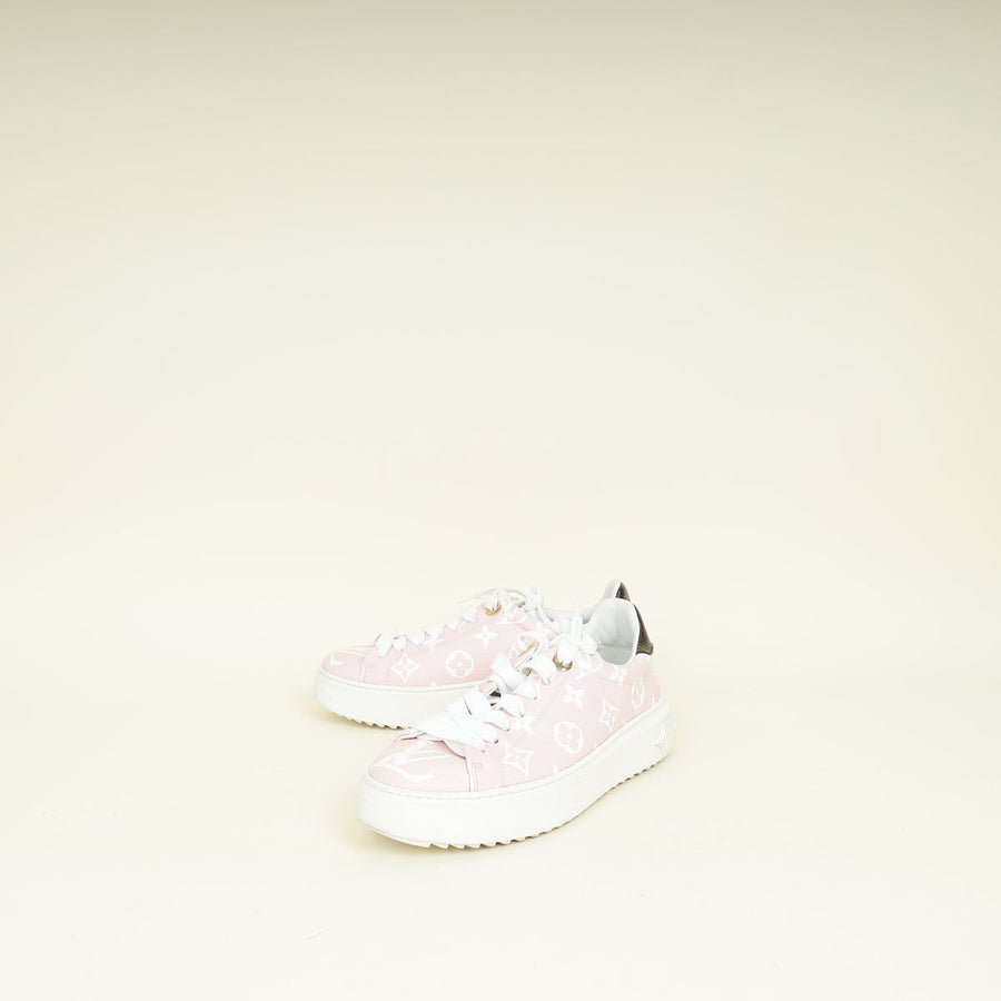 Louis Vuitton Bicolor Monogram Frontrow Sneaker 36