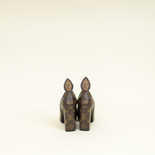 Louis Vuitton Monogram Black Rodeo Queen Pumps 37