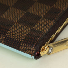 Louis Vuitton Ebene Multicolor Christmas Animation Ice Skating Zippy Coin Purse