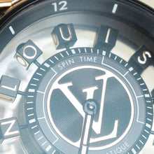 Louis Vuitton Black Tambour Spin Time Air Automatic 42.5mm Watch