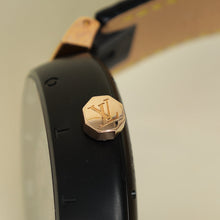 Louis Vuitton Black Tambour Spin Time Air Automatic 42.5mm Watch