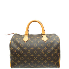 Louis Vuitton Ebene Monogram Speedy 30 Bag