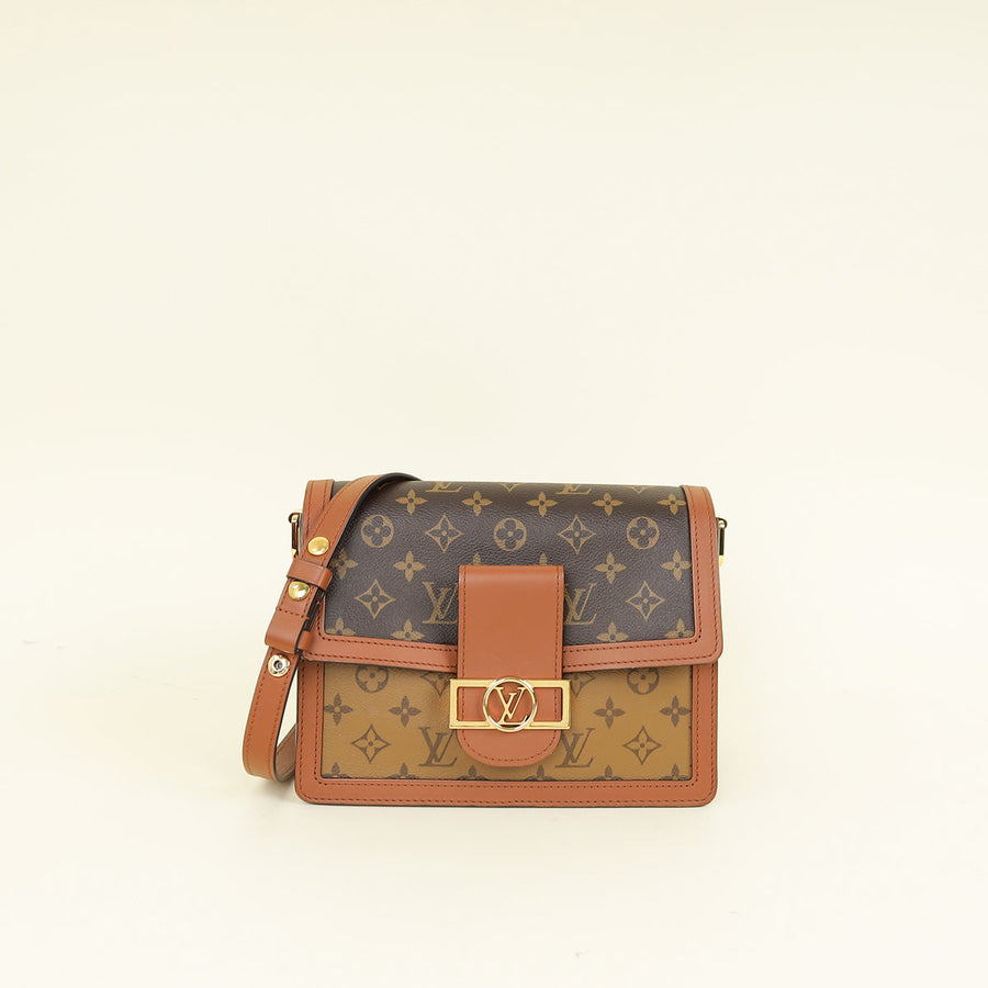 Louis Vuitton Monogram Reverse Dauphine MM Bag
