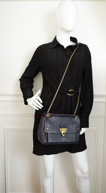 Louis Vuitton Blue Marine Monogram Empreinte Vavin PM Bag
