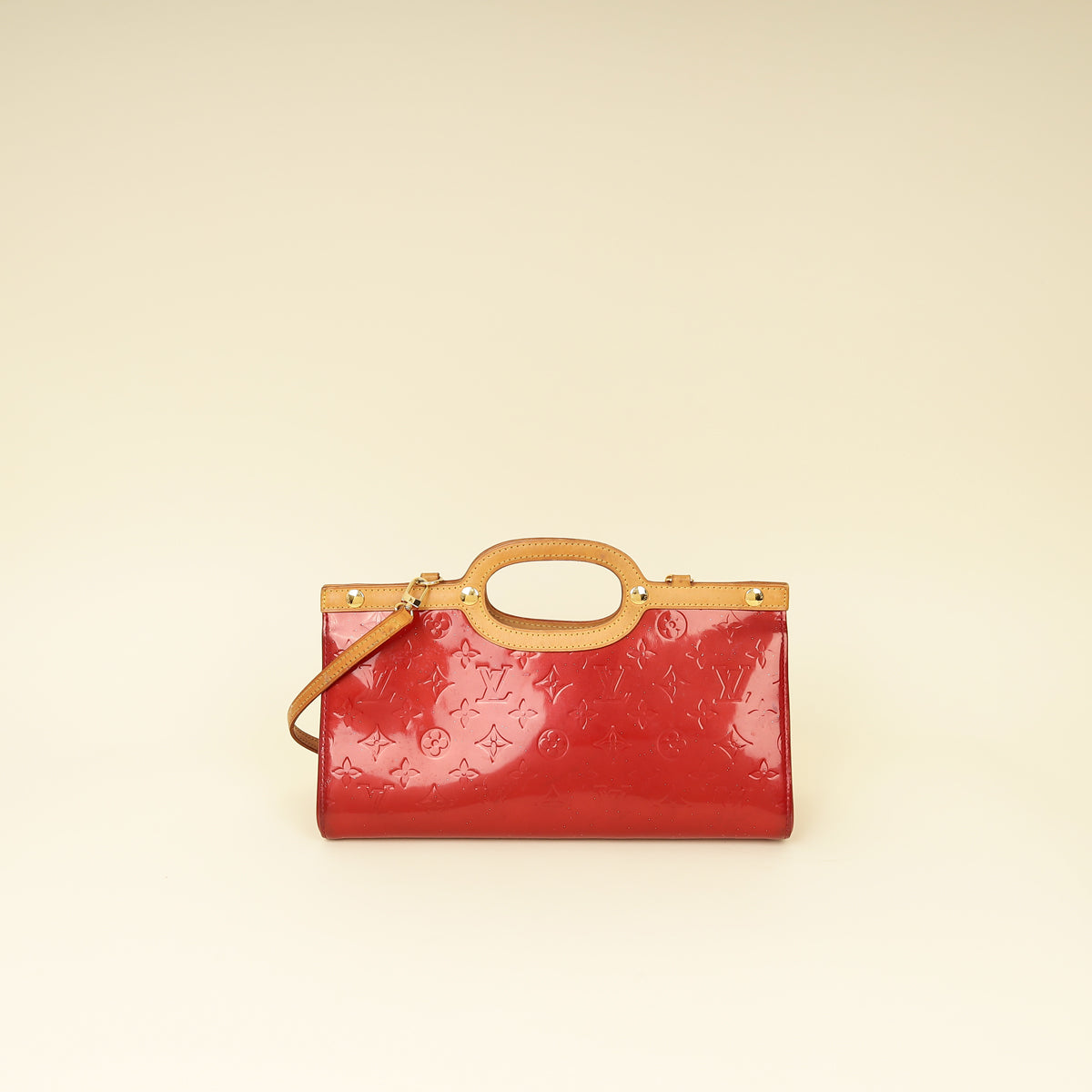 Louis Vuitton Cerise Monogram Vernis Roxbury Drive Bag