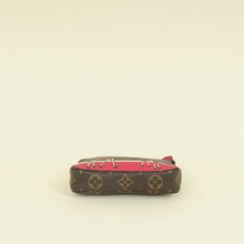 Louis Vuitton Monogram Fuchsia Christmas Animation Mini Pochette Accessoires
