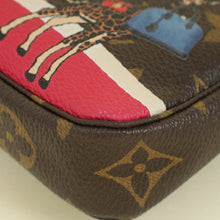 Louis Vuitton Monogram Fuchsia Christmas Animation Mini Pochette Accessoires