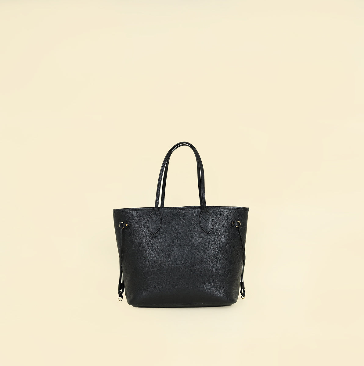 Louis Vuitton Black Monogram Giant Empreinte Neverfull MM Bag