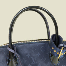 Louis Vuitton Blue Monogram Desire Vertical Lockit MM Bag