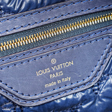 Louis Vuitton Blue Monogram Desire Vertical Lockit MM Bag