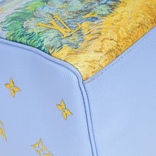 Louis Vuitton Periwinkle x Jeff Koons Masters Van Gogh Speedy 30 Bag