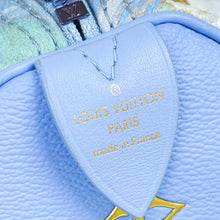 Louis Vuitton Periwinkle x Jeff Koons Masters Van Gogh Speedy 30 Bag
