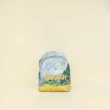 Louis Vuitton Periwinkle Multicolor x Jeff Koons Masters Van Gogh Palm Springs Backpack Bag