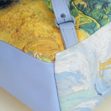 Louis Vuitton Periwinkle Multicolor x Jeff Koons Masters Van Gogh Palm Springs Backpack Bag