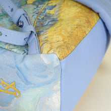 Louis Vuitton Periwinkle Multicolor x Jeff Koons Masters Van Gogh Palm Springs Backpack Bag