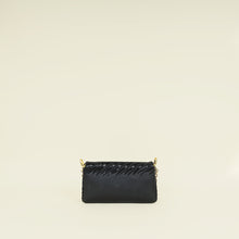 Louis Vuitton Black Sequins Embroidered Twist East West Shoulder Bag