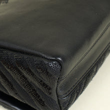 Louis Vuitton Black Sequins Embroidered Twist East West Shoulder Bag