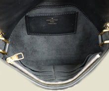 Louis Vuitton Black Sequins Embroidered Twist East West Shoulder Bag