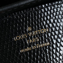 Louis Vuitton Black Lizard & Crystal Mini Twist Shoulder Bag