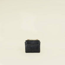 Louis Vuitton Black Lizard & Crystal Mini Twist Shoulder Bag