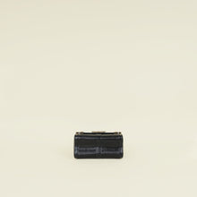Louis Vuitton Black Lizard & Crystal Mini Twist Shoulder Bag