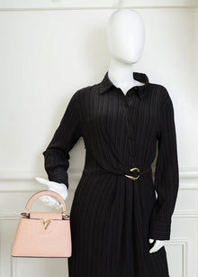 Louis Vuitton Pink Ostrich Mini Capucines Bag