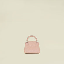 Louis Vuitton Pink Ostrich Mini Capucines Bag