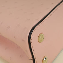 Louis Vuitton Pink Ostrich Mini Capucines Bag