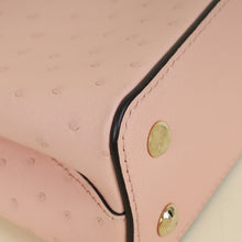 Louis Vuitton Pink Ostrich Mini Capucines Bag