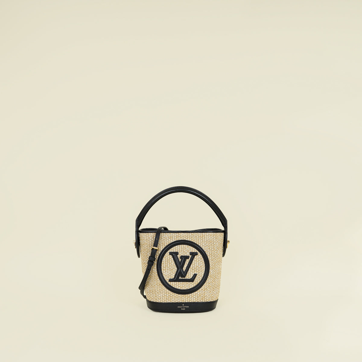 Louis Vuitton Bicolor Raffia Petit Bucket Bag