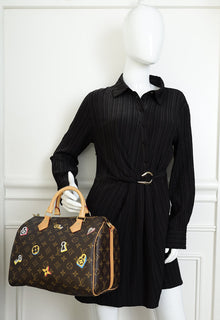 Louis Vuitton Brown Ltd. Ed. Monogram Love Lock Speedy Bandouliere 30 Bag