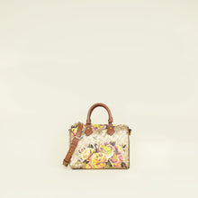 Louis Vuitton Metallic Gold Multicolor Monogram Garden Speedy Bandouliere 25 Bag