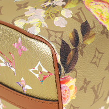 Louis Vuitton Metallic Gold Multicolor Monogram Garden Speedy Bandouliere 25 Bag