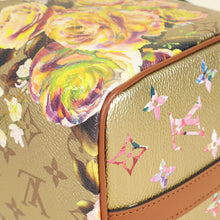 Louis Vuitton Metallic Gold Multicolor Monogram Garden Speedy Bandouliere 25 Bag