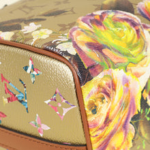 Louis Vuitton Metallic Gold Multicolor Monogram Garden Speedy Bandouliere 25 Bag