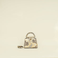 Louis Vuitton Bicolor Python Mini Capucines Bag